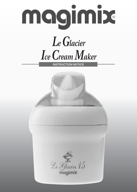 Le Glacier Ice Cream Maker - House of Fraser