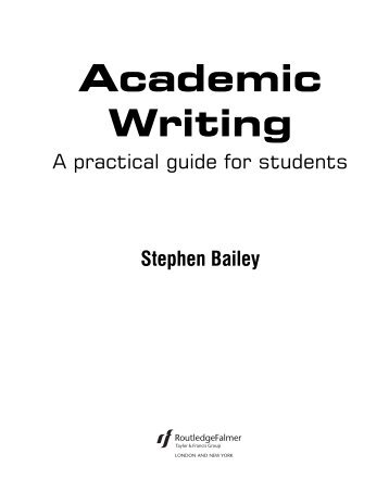 Academic Writing