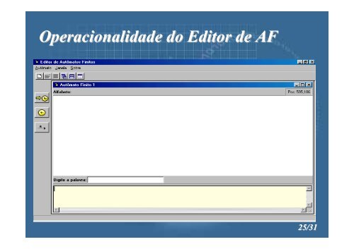 Editor de AutÃ´matos Finitos - Projeto Pesquisa