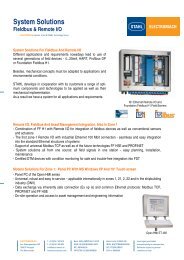 System Solutions Fieldbus & Remote I/O - Electromach BV