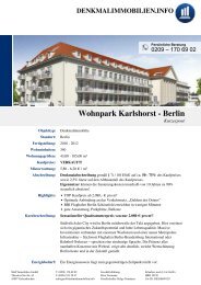Wohnpark Karlshorst - Berlin - Denkmalimmobilien.info