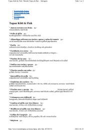 Tapas KÃ¶tt & Fisk - Kvartersmenyn.com