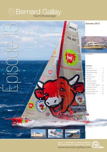 download (pdf) - Bernard Gallay Yacht Brokerage