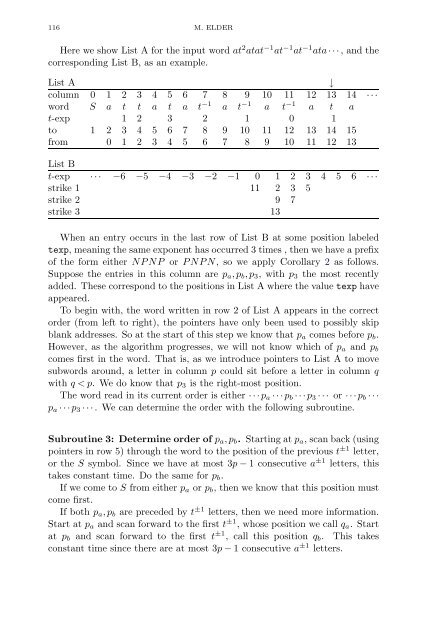 A linear-time algorithm to compute geodesics in ... - Project Euclid