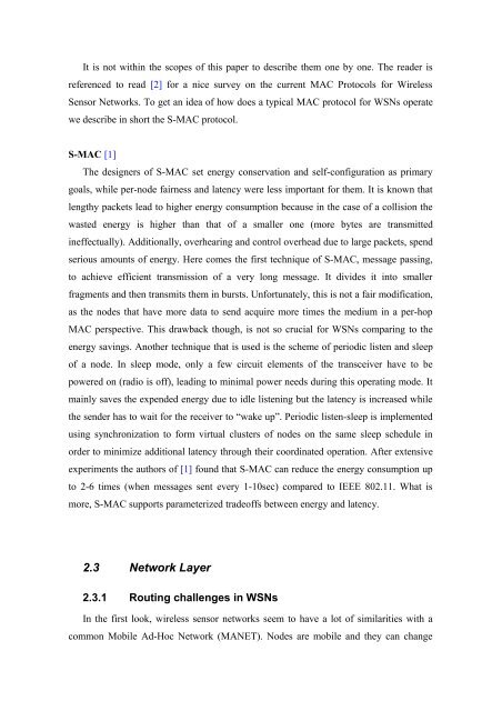 In Network Processing and Data Aggregation in