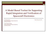 Power Self Test on Modular Spacecraft Panels - Center for Space ...