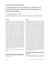 An investigation into the composition, complexity and functioning of ...