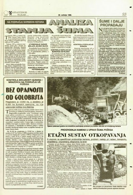 HRVATSKE ŠUME 57-58 (20.5.1996.)