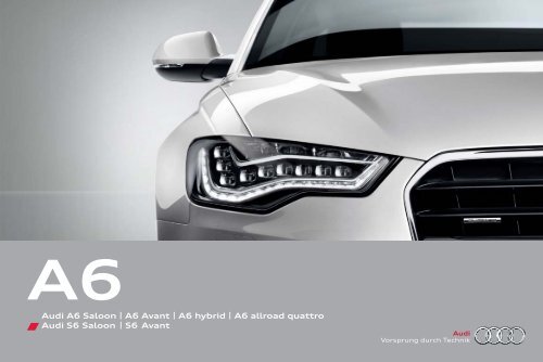 Audi A6 Saloon | A6 Avant | A6 hybrid | A6 ... - Audi South Africa