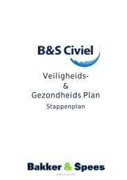 V&G Plan Stappenplan - Bakker & Spees