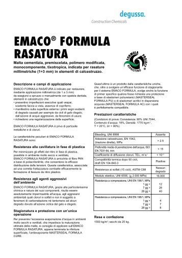 emaco formula rasatura - Dekint.it