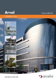 ARVAL - Cofradal 200 - 2006 - ArcelorMittal Construction Suisse SA