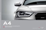 Audi A4 | A4 Avant | A4 allroad quattro Audi S4 | S4 Avant