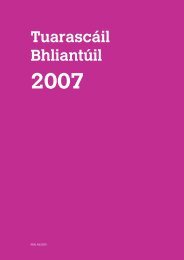 TuarascÃ¡il BhliantÃºil 2007 - The National Disability Authority