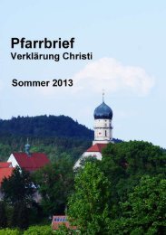 hier (pdf - 1136kb) - Verklaerung-christi-schongau.de
