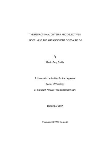 Smith DTh Thesis (final).pdf - South African Theological Seminary