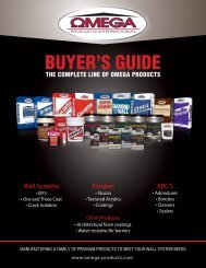 Omega Products Buyer's Guide - International Builders' Show