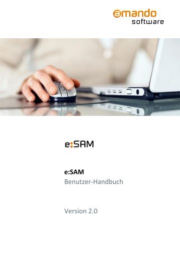 e:SAM Benutzer-Handbuch Version 2.0 - amando software