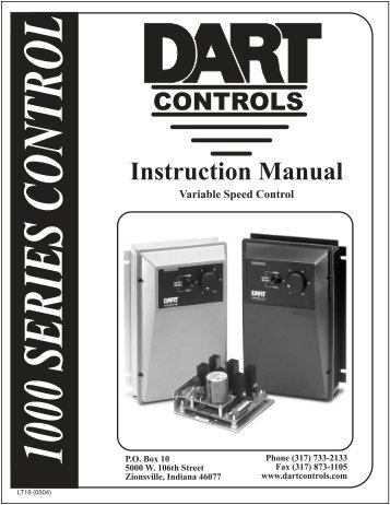1000 Manual - Dart Controls