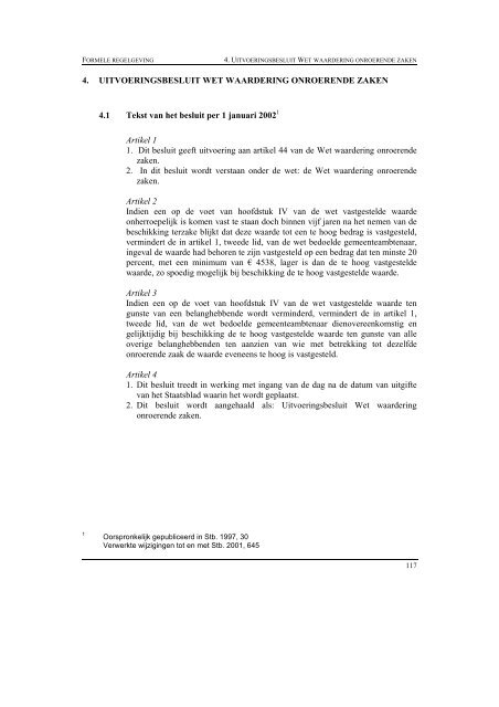 Waarderingsinstructie 2003 (pdf) - Waarderingskamer