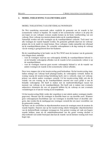Waarderingsinstructie 2003 (pdf) - Waarderingskamer