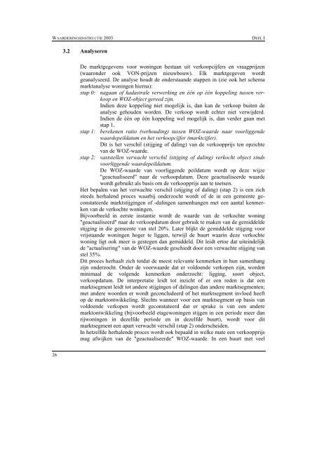 Waarderingsinstructie 2003 (pdf) - Waarderingskamer