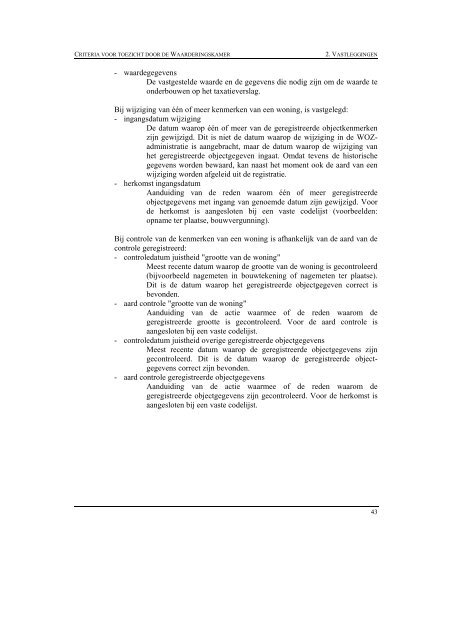 Waarderingsinstructie 2003 (pdf) - Waarderingskamer