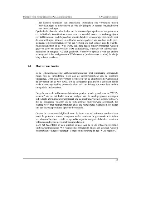 Waarderingsinstructie 2003 (pdf) - Waarderingskamer