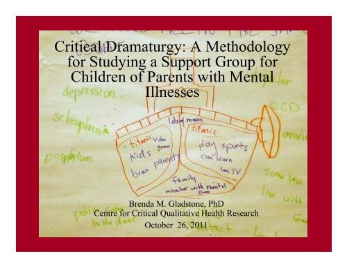 Critical Dramaturgy: A Methodology for Studying a Support Group - CQ