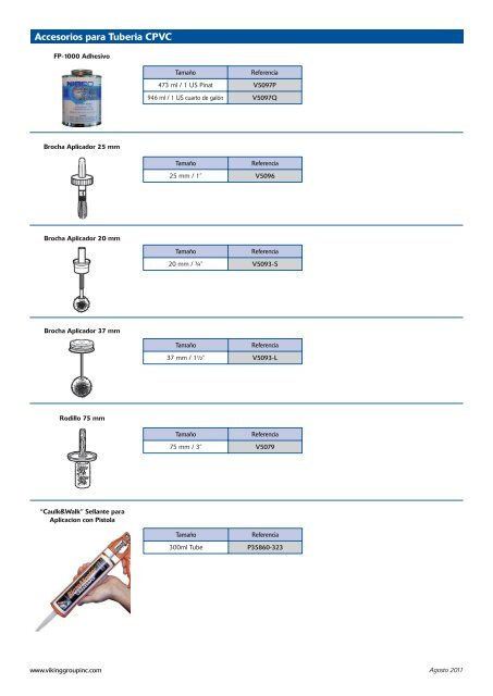 CPVC Catalogue August 2011_SP.indd - Viking Sprinkler