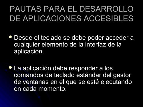 DESARROLLO DE APLICACIONES ACCESIBLES PARA WINDOWS