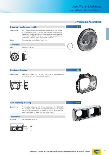 Auxiliary Lighting - Industrial and Bearing Supplies
