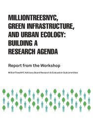 Urban Forestry Bibliography Created by the ... - MillionTreesNYC