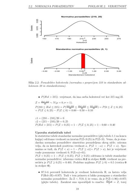 Naloge iz biostatistike