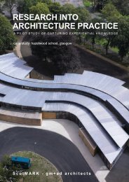 research into architecture practice - ScotMARK - Edinburgh College ...