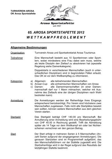 65. arosa sportstafette 2012 wettkampfreglement