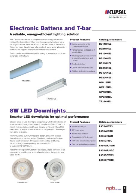 New Product Bulletin - November 2012, 25324 - Clipsal