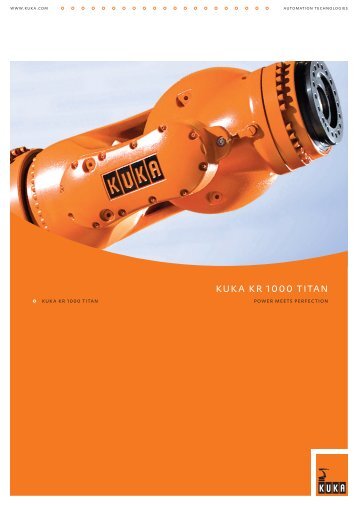 kuka kr 1000 titan - Asimo.pl