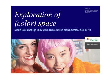 Exploration of (color) space