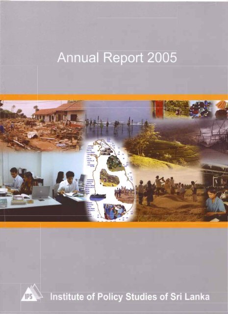 Annual Report 2005 - Institute of Policy Studies of Sri Lanka