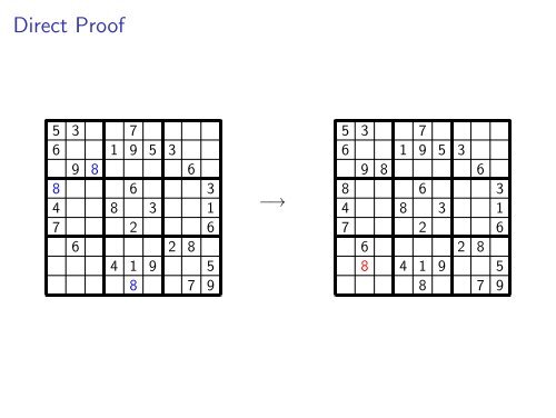 The Math of Sudoku