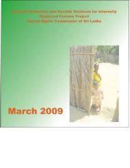 Monthly Report NPDS for IDPs Project HRCSL.pdf - IDP SriLanka