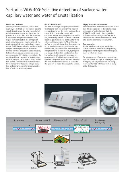 Moisture Analysers - Thermo Fisher