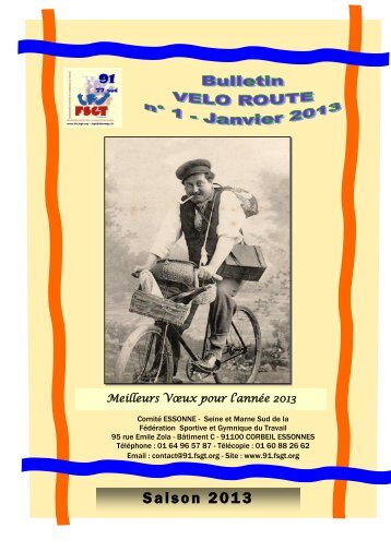 Saison 2013 - Velo Club de Villejust