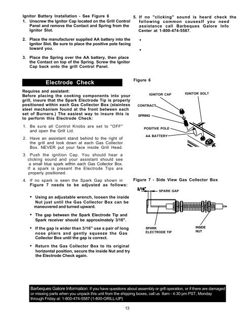 Turbo Select Manual - Grill-Repair.com