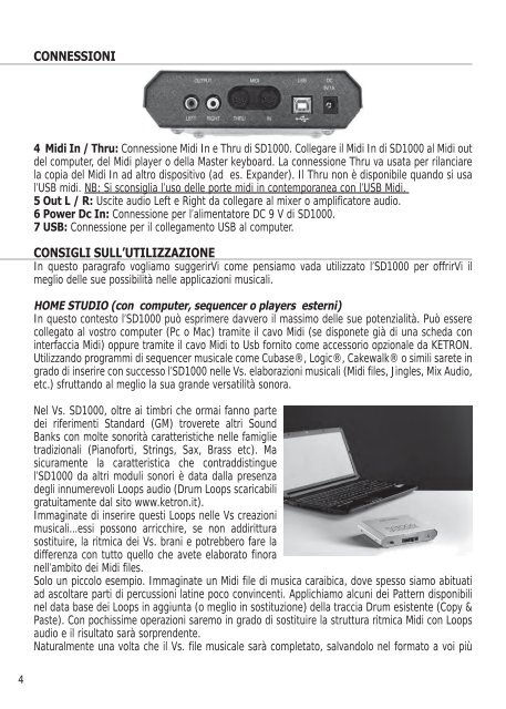 manuale di istruzioni • benutzerhandbuch owner's manual ... - Ketron