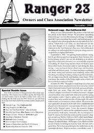 Owners and Class Association Newsletter - ArvelGentry.com