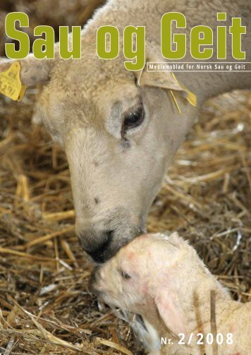 Nr. 2/2008 - Norsk Sau og Geit
