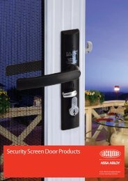 Security Screen Door Products - Mpc.assaabloy.com - Assa Abloy