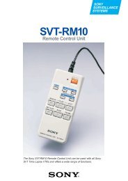 SVT-RM10 Remote Control Unit - Altram